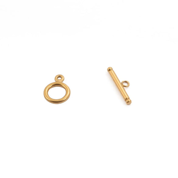 Stainless Steel Smooth Round Ot Buckle Handmade Diy Jewelry Accessories With Color Retaining And Electroplating Finish For Bracelet And Necklace Connection