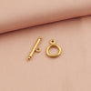 Stainless Steel Smooth Round Ot Buckle Handmade Diy Jewelry Accessories With Color Retaining And Electroplating Finish For Bracelet And Necklace Connection