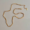 Stainless Steel Snake Bone Chain Geometric Minimalist Electroplating Design