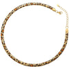 Stainless Steel Snake Bone Chain Women's Personality Animal Pattern Necklace With Electroplating