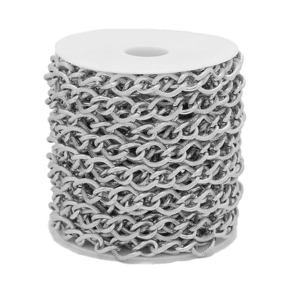 Stainless Steel Snake Chain Hip Hop Punk Jewelry Electroplated Diy Necklace Accessories