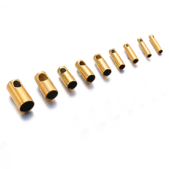 Stainless Steel Snake Head Leather Rope Chain Buckle Electroplated Jewelry Accessories