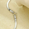 Stainless Steel Snakeshaped Chain 18K Gold Electroplated Women's Fashion Clavicle Necklace