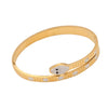 Stainless Steel Snakeshaped Electroplated Jewelry Bracelet With Personality And Animal Style