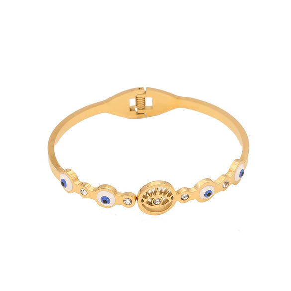 Stainless Steel Snakeshaped Electroplated Jewelry Bracelet With Personality And Animal Style
