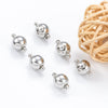 Stainless Steel Spherical Handmade Diy Jewelry Accessories Buckle For Necklace And Bracelet Finely Polished