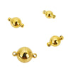 Stainless Steel Spherical Magnetic Buckle Jewelry With Electroplating Treatment