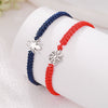 Stainless Steel Spider Animal Zodiac Braided Friendship Couple Bracelet Polish Fashion Style