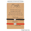 Stainless Steel Spider Animal Zodiac Braided Friendship Couple Bracelet Polish Fashion Style