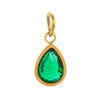 Stainless Steel Sports Barbell Pendant Furnace Vacuum Electroplated 18K Gold Colorpreserving Unisex