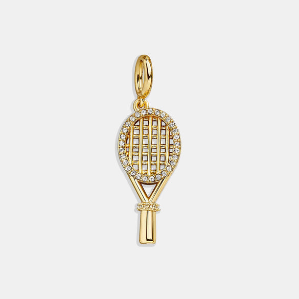 Stainless Steel Sports Barbell Pendant Furnace Vacuum Electroplated 18K Gold Colorpreserving Unisex