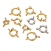 Stainless Steel Spring Buckle Jewelry Accessories Diy Necklace Bracelet 18K Gold Plated Connection Buckle Pendant Buckle