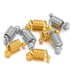 Stainless Steel Spring Pendant Electroplated Jewelry Accessories For Necklace And Bracelet