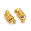 Stainless Steel Spring Pendant Electroplated Jewelry Accessories For Necklace And Bracelet