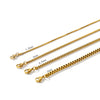 Stainless Steel Square Box Chain 18K Bracelet Electroplated Geometric Style For Men And Women