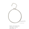 Stainless Steel Square Box Chain 18K Bracelet Electroplated Geometric Style For Men And Women