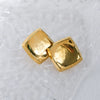 Stainless Steel Square Electroplated Women's Light Luxury Retro Fashion Geometric Ear Jewelry