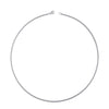 Stainless Steel Square Pearl Chain Necklace Hip Hop Jewelry Electroplated Geometry Style
