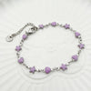 Stainless Steel Star Heart Shaped Colorful Painted Dopamine Women's Bracelet