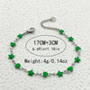 Stainless Steel Star Heart Shaped Colorful Painted Dopamine Women's Bracelet