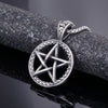 Stainless Steel Star Pendant Necklace For Men Simple Cast Jewelry With Six Pointed And Five Pointed Star Design