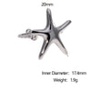 Stainless Steel Star Ring For Women Light Luxury Nonfading Electroplated Highend Jewelry