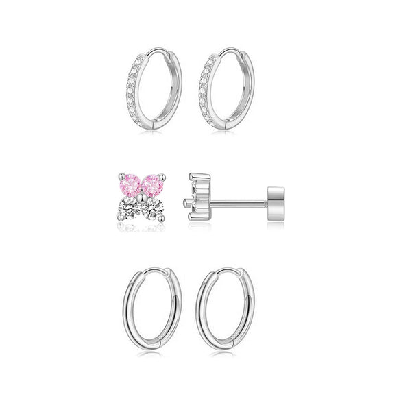 Stainless Steel Star Shape Earrings For Women