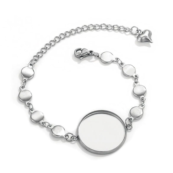 Stainless Steel Star Shape Electroplating Diy Handmade Jewelry Accessories Tray Bracelet Pieces