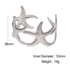 Stainless Steel Starfish Open Bracelet For Women Goldplated Electroplated Simple Animal Style Highend Jewelry