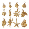 316L Stainless Steel Starfish Pendant Necklace Electroplated Marine Life Fashion Jewelry