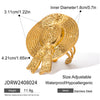Stainless Steel Straw Hat Earrings Minimalist Geometric Electroplated Women's Jewelry