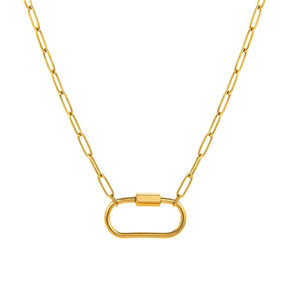 Stainless Steel Sun Moon Zirconium Inlaid Pendant Necklace Bracelet Vacuum Electroplated 18K Gold Color