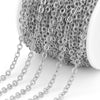 Stainless Steel Sunflower Cross Oshaped Embossed Vacuum Plated Gold Chain For Diy Necklace And Bracelet