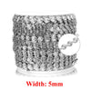 Stainless Steel Sunflower Totem Chain Necklace Bracelet Diy Handmade Jewelry Accessories Electroplating Wholesale