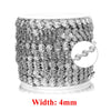 Stainless Steel Sunflower Totem Chain Necklace Bracelet Diy Handmade Jewelry Accessories Electroplating Wholesale