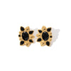 Stainless Steel Sweet Drop Shape Electroplated Inlaid Zircon Women's Earrings