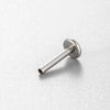 Stainless Steel T Shape Electroplated Piercing Jewelry Accessories Spiral Ear Bone Nail