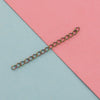 Stainless Steel Tail Chain Bracelet Necklace Extension Chain Ins Style Electroplated Jewelry Accessories