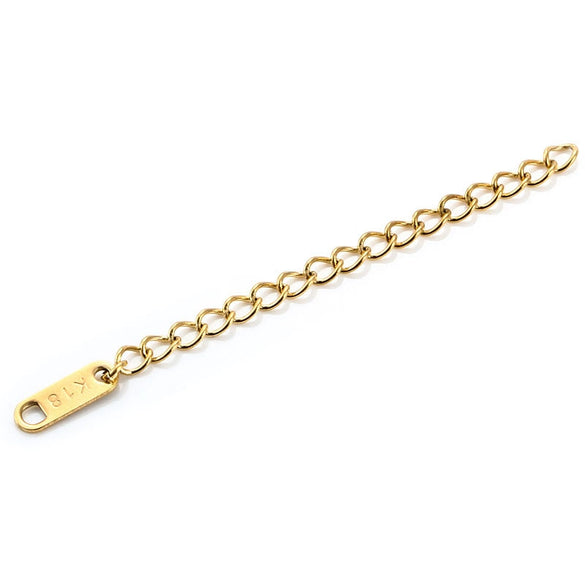 Stainless Steel Tail Chain Electroplated Gold Jewelry Accessories Adjustable Diy Extension Chain With Chain Accessories
