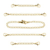 Stainless Steel Tail Chain Lobster Clasp Diy Handmade Jewelry Accessories With Electroplating