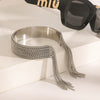 Stainless Steel Tassel Bracelet Electroplated