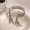 Stainless Steel Tassel Bracelet Electroplated
