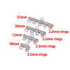 Stainless Steel Tassel Oneshaped Jewelry Accessories For Diy Necklace And Earring With Electroplating