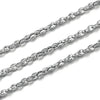 Stainless Steel Thread Pattern Button Shaped Gold Plated Decorative Chain For Necklace Bracelet Accessories