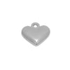 Stainless Steel Threedimensional Heart Pendant Jewelry Necklace Bracelet Accessories With Gold Color Electroplating