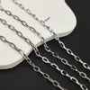 Stainless Steel Titanium Steel Chain Bracelet Necklace Accessories For Men Handmade With Tassel And Electrolysis Treatment