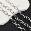 Stainless Steel Titanium Steel Chain Bracelet Necklace Accessories For Men Handmade With Tassel And Electrolysis Treatment