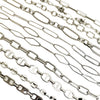 Stainless Steel Titanium Steel Chain Bracelet Necklace Accessories For Men Handmade With Tassel And Electrolysis Treatment
