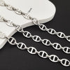 Stainless Steel Titanium Steel Chain Bracelet Necklace Accessories For Men Handmade With Tassel And Electrolysis Treatment