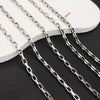 Stainless Steel Titanium Steel Chain Bracelet Necklace Accessories For Men Handmade With Tassel And Electrolysis Treatment